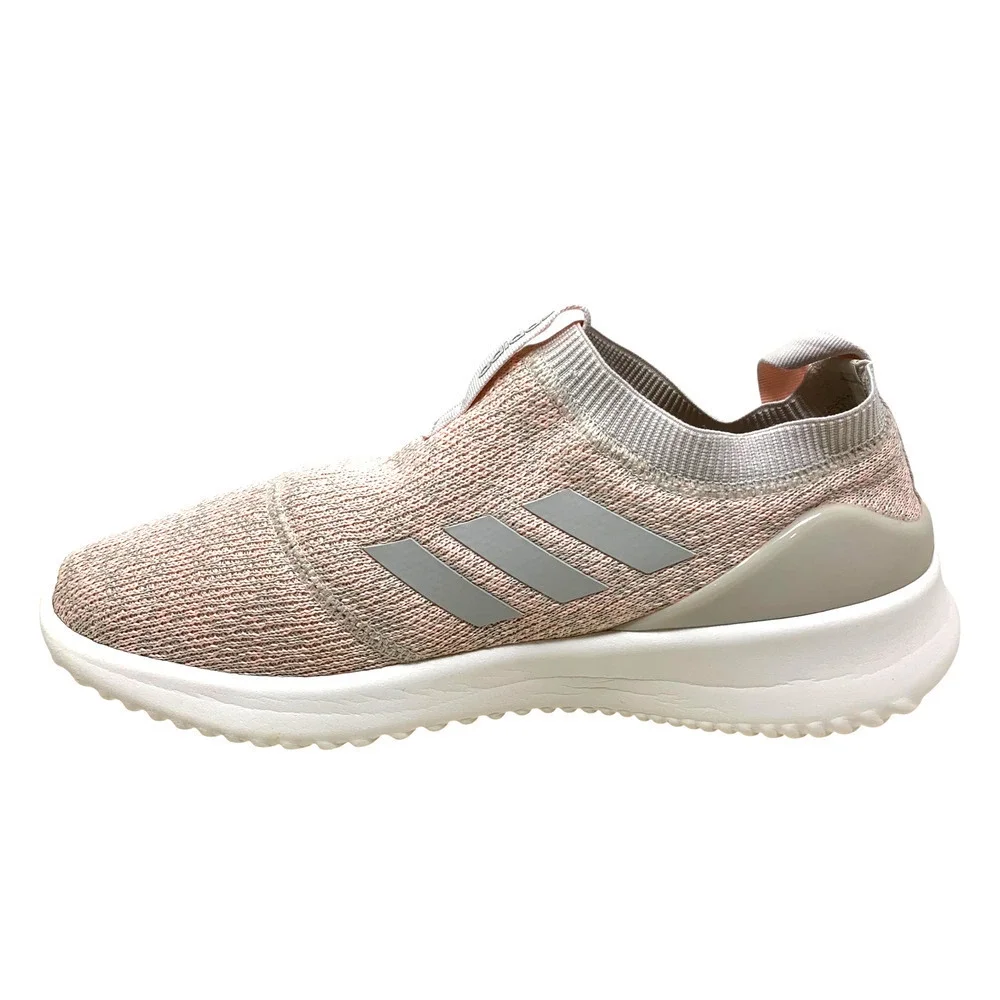 Adidas Ultimafusion Cloudfoam Pink/Gray Knit Slip On Sneakers Sz 10 B75967